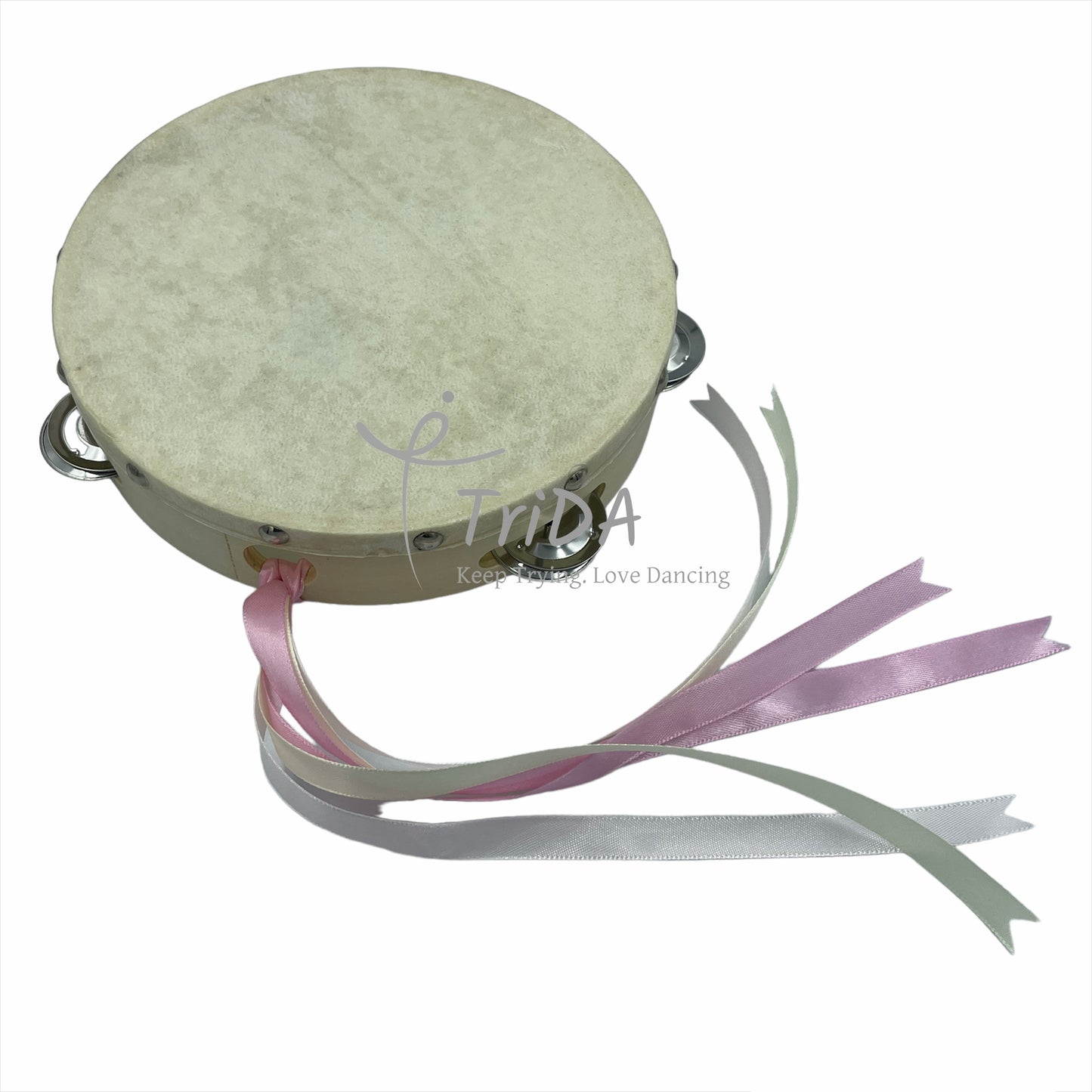 Original Trida Tambourine with Ribbon