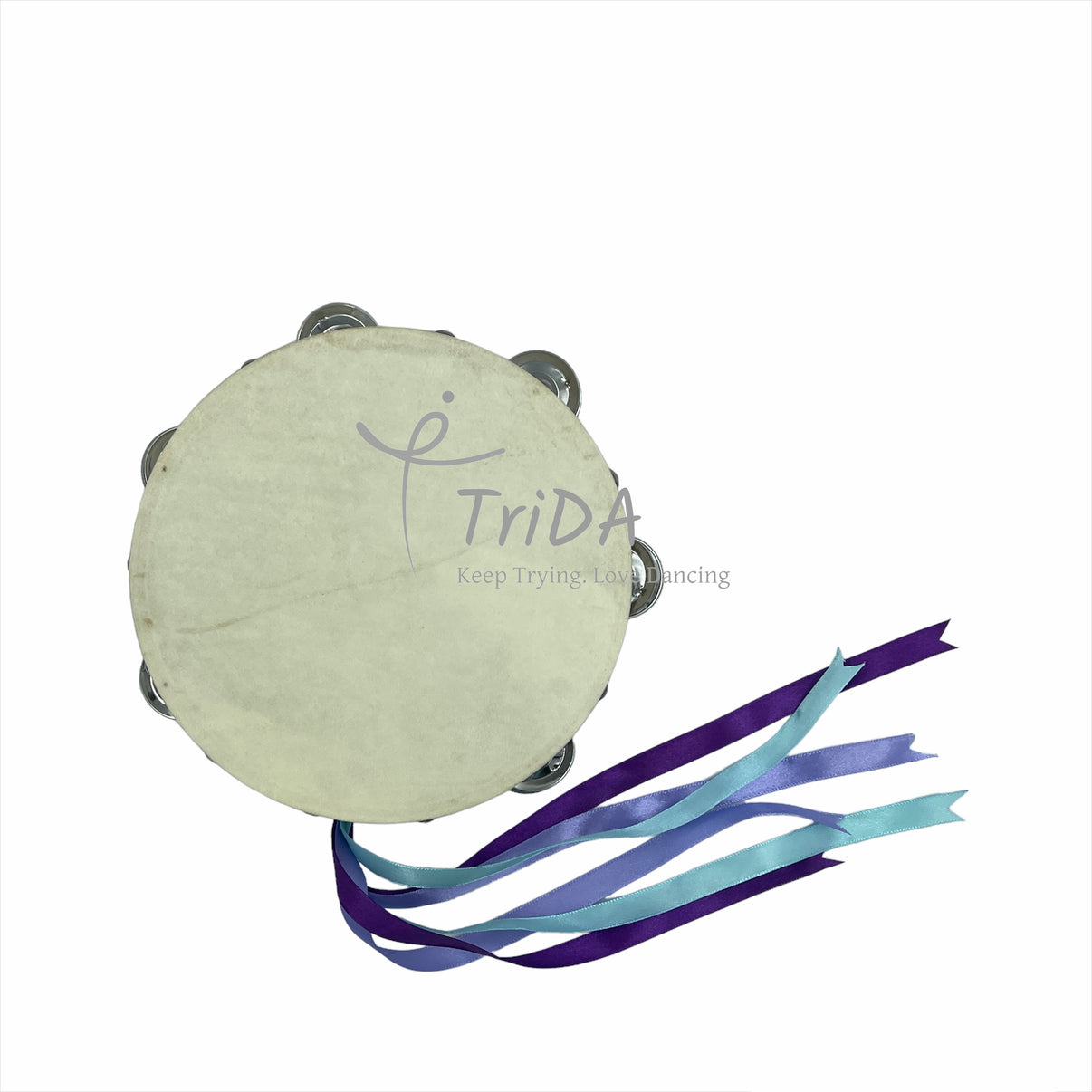 Original Trida Tambourine with Ribbon